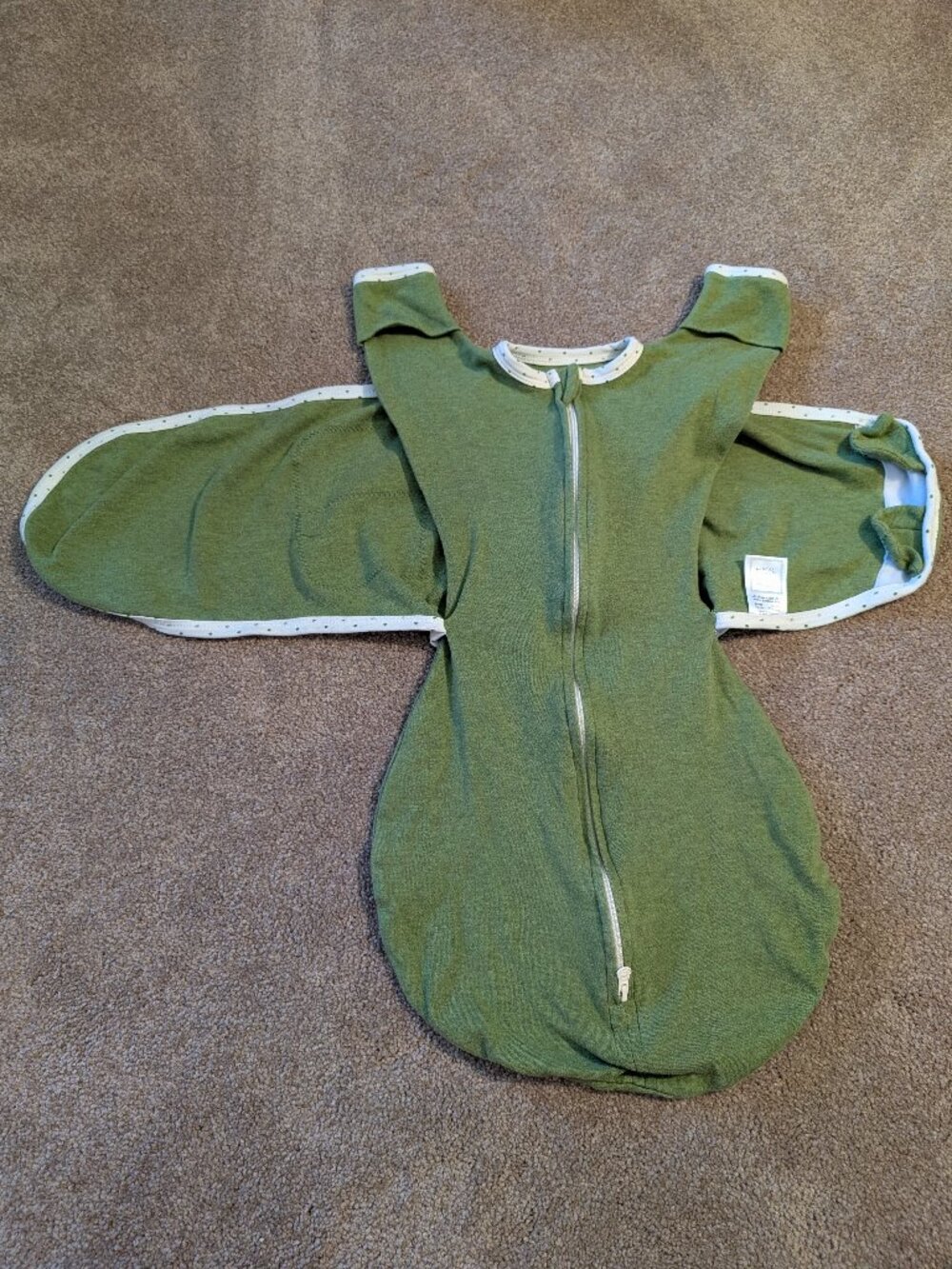 Swaddle Designs Omni Swaddle Sack green small 0-3 months
